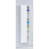 Best design Kolomkast huza 170 cm hoogglans wit