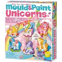 4M moulage et teinture en plâtre : Unicorn 8 pièces