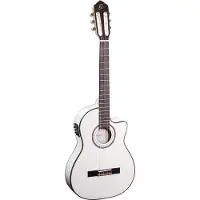 Ortega Rce145 Spruce Slim Neck White