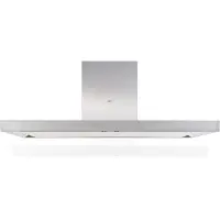 NOVY 7640 eiland flat'line met motor 90*60 cm inox spots