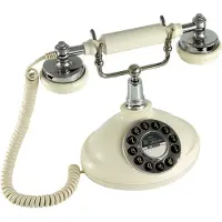 GPO 1920S vaste telefoon met druktoetsen - Opal