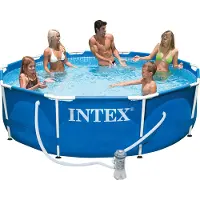 Intex Metal Frame Set 305 x 76 cm met Filterpomp