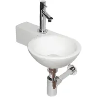 Best design fonteinset Step kraangat links 38x23cm
