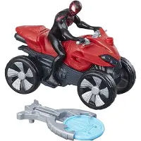 Spider-man Blast 'n Go racer Kid Arachnid met ATV