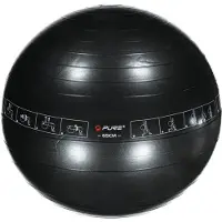 Pure - Fitnessbal - Met oefeningen - 65 cm - Inclusief handpomp
