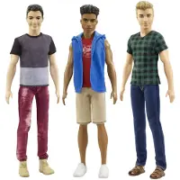 Barbie Munk Ken Fashionista Doll Veelkleurig 3-6 Years Kinderen