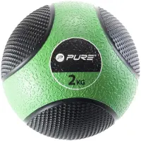 Pure medicine Ball 2 kg groen/zwart online kopen