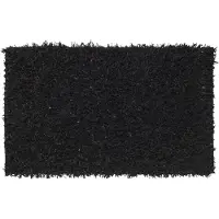 Sealskin Brilliance badmat 90x60x3cm rechthoek Polyester en lurex Zwart