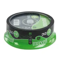 Maxell Dvd+r 120/4.7gb Spindle 25 16x
