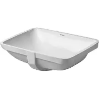 Duravit Philippe Starck 3 onderbouwwastafel 49x36cm wit