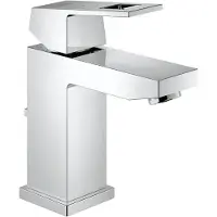 GROHE Afvoerputje voor wastafel, model EUROCUBE, , artikelnummer 2339000E - pop-up afvoer - maat S - chroom