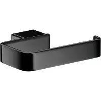 Emco Loft Closetrolhouder zonder klep Zwart