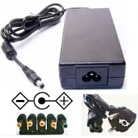Classic Universele voedingsadapter 18V / 5A / 90W met 5 verwisselbare pluggen / zwart