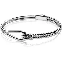Zinzi Mart Visser by zilveren armband bewerkt MVA9