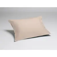 Yumeko Kussensloop Katoensatijn 50x60 Bruin - Eco, Bio & Fairtrade