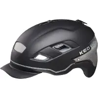 Ked Fietshelm Berlin Unisex Matzwart Maat 52-58 Cm