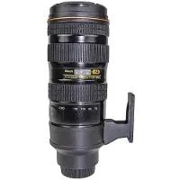 United Entertainment - Thermosfles - Camera Lens - Zwart