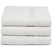 Hausmarke Douchelakens Ivoorwit (set van 3) (70 x 140 cm)