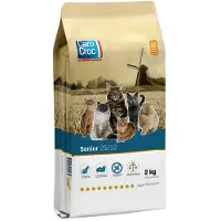 Carocroc Senior kattenvoer 2 x 2 kg