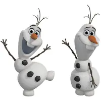 RoomMates muurstickers - Olaf de sneeuwman