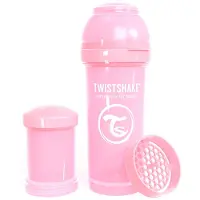 Twistshake Twist Shake Drinkflesje Anti-koliek 260 Ml Pastel Roze | Maat: 260ml-350ml