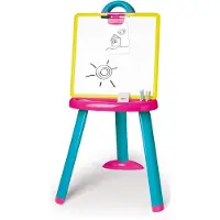 Smoby Krijtbord - Whiteboard - Roze - inclusief accessoires