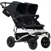 Mountain Buggy - Duet (Black) - Duo kinderwagen - Tweeling - Off road - Handrem - Robuust