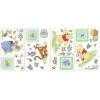 RoomMates muurstickers Winnie the Pooh vinyl 49 stuks