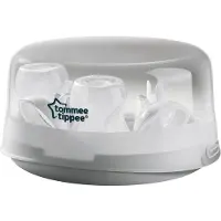 Tommee tippee - magnetronstoomsterilisator voor zuigflessen en toebehoren - doodt virussen* en 99,9% van de bacteriën - 4 minuten durende sterilisatiecyclus