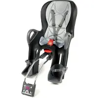 OK Baby OKBABY Fietszitje achter, zwart-grijs