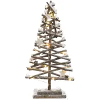 Kaemingk Batterijverlichting boom sneeuw micro 20 LED s Lumineo
