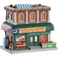 Lemax Kerstfiguur Apple hill grocery b/o led