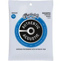 Martin strings MA550PK3 AUTHENTIC SP PACK 3 MEDIUM PHOSPHOR BRONZE MEDIUM 13-17-26-35-45-56