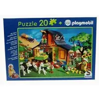 Playmobil Schmidt Playmobil Boerderij - Puzzel