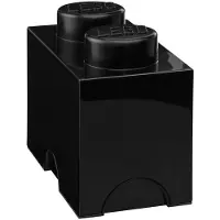 LEGO - Opbergbox Brick 2 - Polypropyleen - Zwart