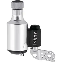 Axa 8201 Dynamo – Linkse montage – 6V/3W – Aluminium Behuizing – Stalen Lagering – PVC Loopwiel – Overspanningsdiode – Zilver