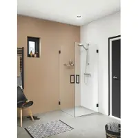 Sealskin Get Wet by Sealskin I AM draaideur 1000mm mat zwart 8mm helder veiligheidsglas +antikalk
