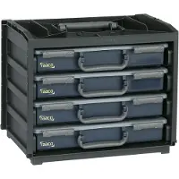 Raaco Handy Box met 4 assortimentsdozen