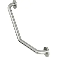 Tiger Libra veiligheidsgreep 135º RVS geborsteld
