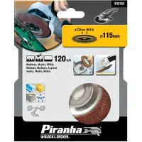 Piranha lamellen schuurschijf K120 115 mm X32102
