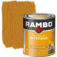 Rambo pantserlak interieur transparant zijdeglans puur eiken 750 ml