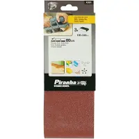 Piranha schuurband K80 100x560 mm 3 stuks X33251-XJ