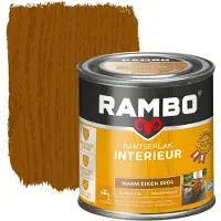 Rambo pantserlak interieur transparant zijdeglans warm eiken 250 ml