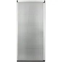 Bruynzeel plissé hordeur s900 A 96x194-197cm wit