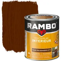 Rambo pantserlak interieur transparant zijdeglans puur palissander 750 ml
