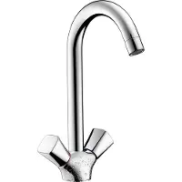 Hansgrohe Keukenkraan MyCube 2-knops Chroom