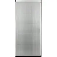 Bruynzeel plissédeur 900 serie wit 96x254-257 cm