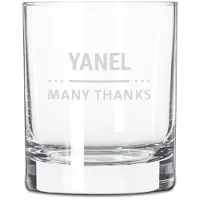 Libbey Whiskey glas graveren