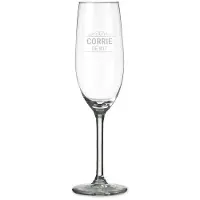 Royal Leerdam Champagneglas graveren - Glas - 1 stuk