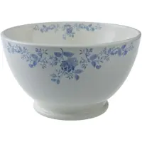 Royal Boch Fleurs Bleues schaal op voet - Ø 22,5 cm - decor